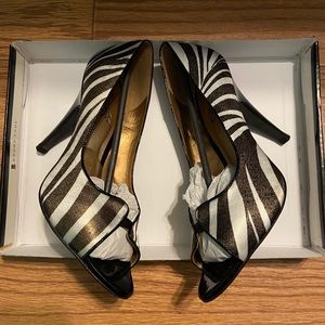 Carlos Santana Zebra Heels